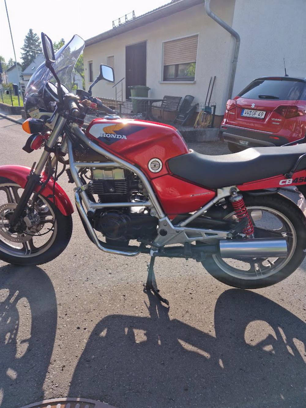 Motorrad verkaufen Honda CB 450 S PC 17 Ankauf